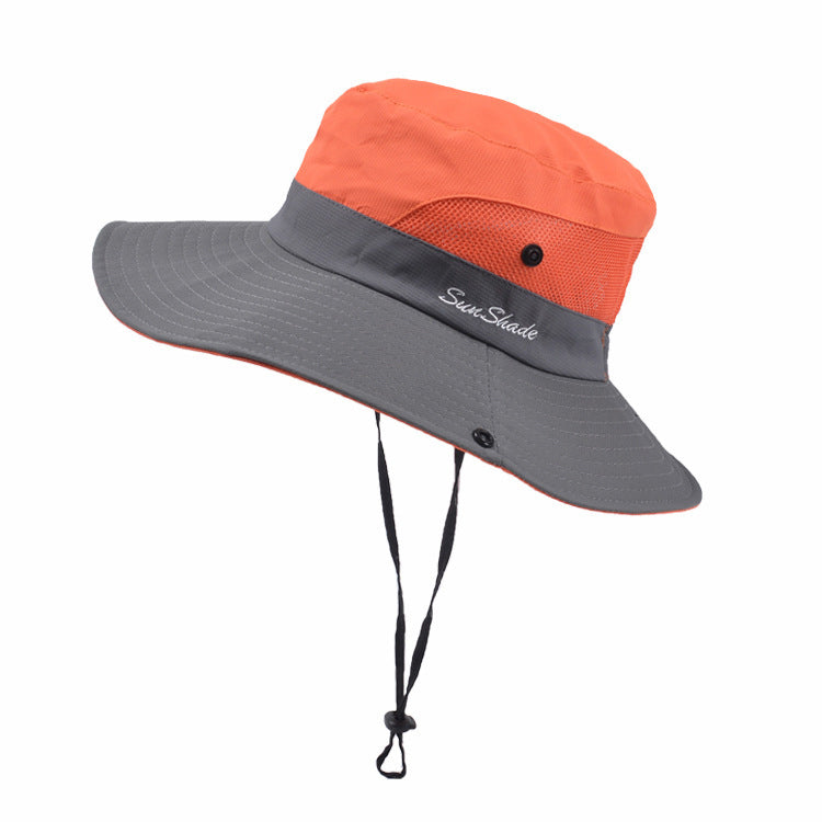 Wide-Brim Sun Hat