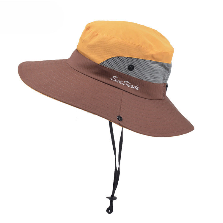 Wide-Brim Sun Hat