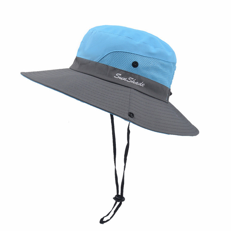 Wide-Brim Sun Hat