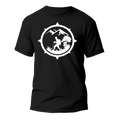 Hiking Mountain Compass Graphic Tee