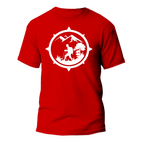Hiking Mountain Compass Graphic Tee