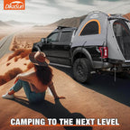 5.5-6.7ft Easy Setup Pickup Truck Bed Tent,Green