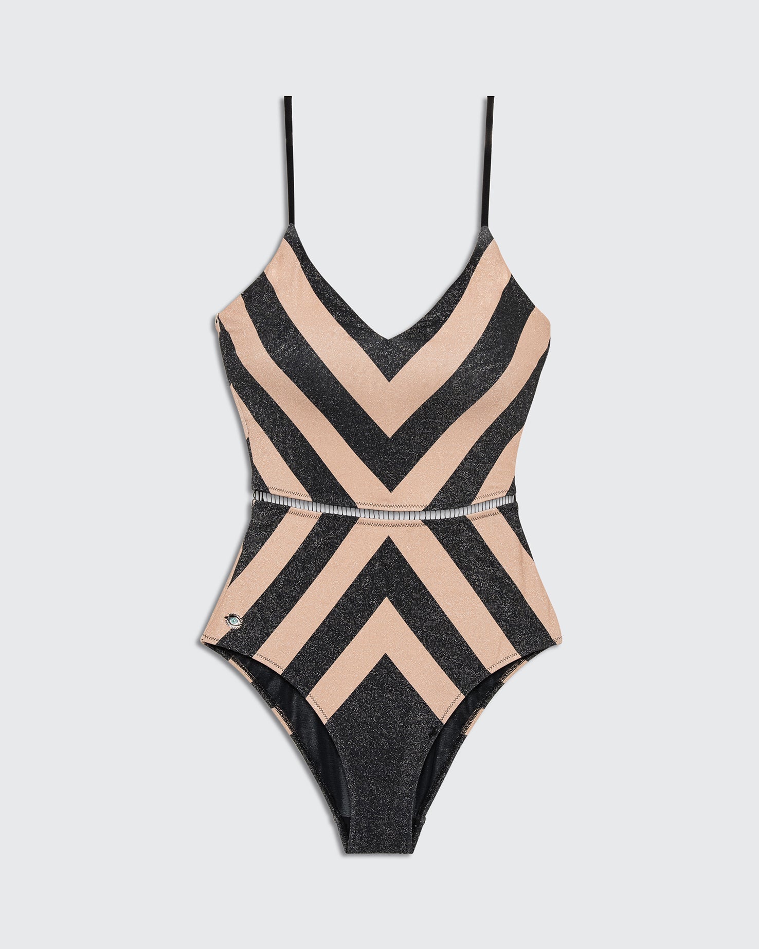 Arava Stripes Black Nude