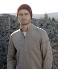 York 1/2-Zip Alpaca Sweater