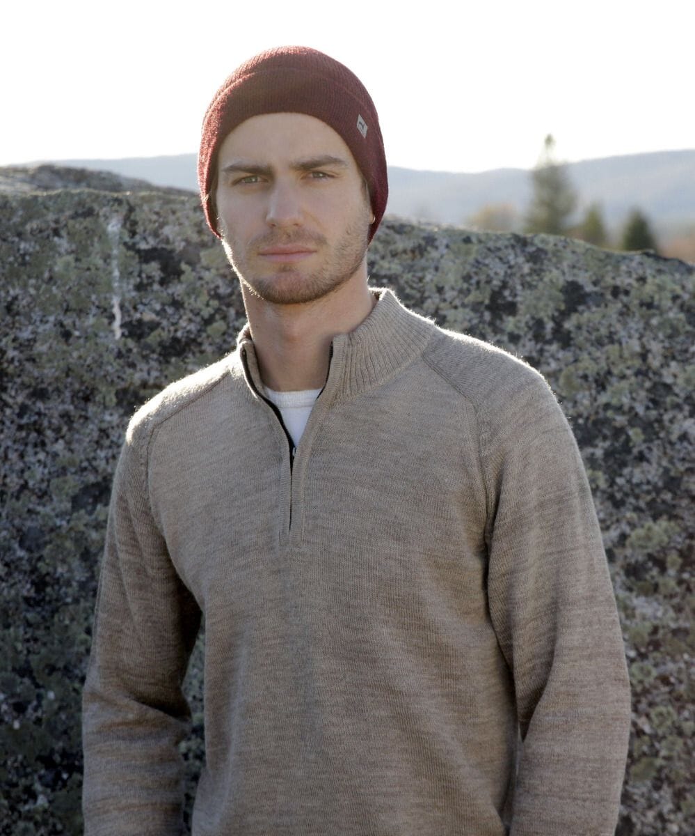 York 1/2-Zip Alpaca Sweater