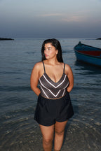 Overall Arava Black Skin Stripes